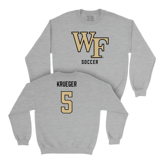 Wake Forest Men's Soccer Sport Grey Classic Crew  - Daniel Krueger