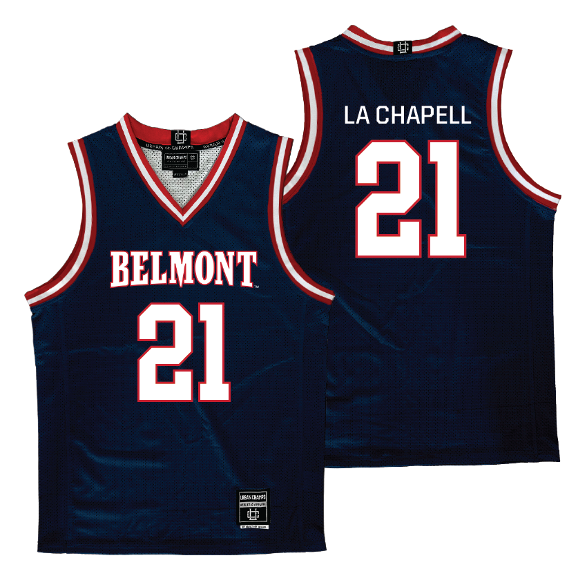 Belmont Women's Basketball Navy Jersey   - Emily La Chapell