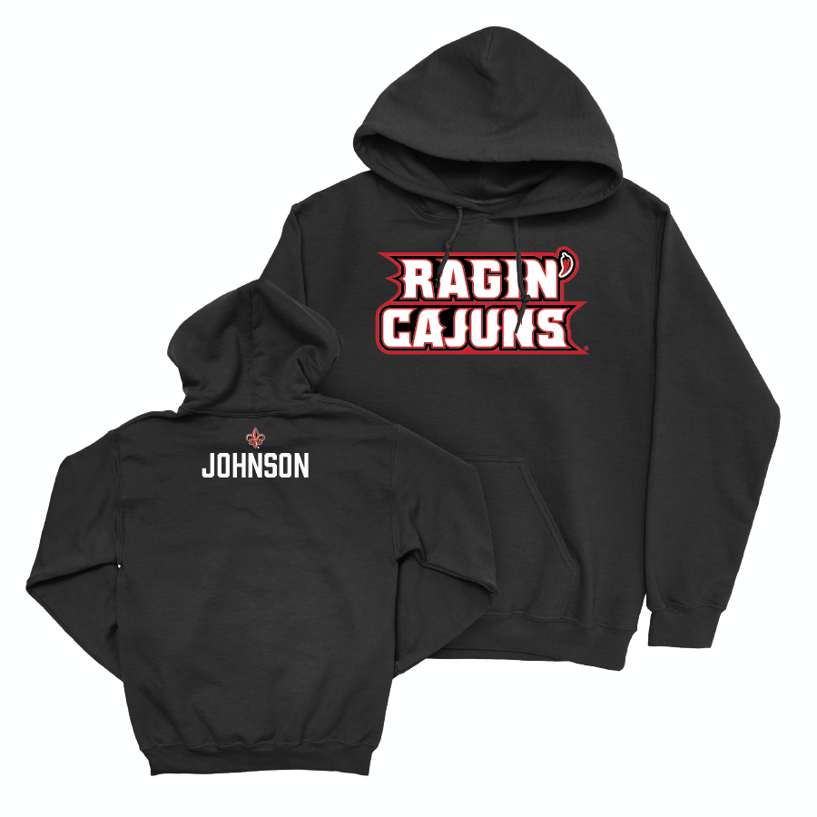 Louisiana Women's Track & Field Black Ragin' Cajuns Hoodie - Alexandra Johnson Small