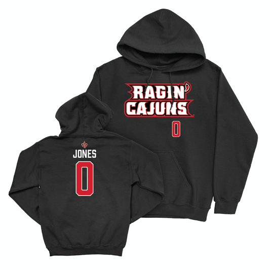 Louisiana Women's Basketball Black Ragin' Cajuns Hoodie - Ashlyn Jones Small