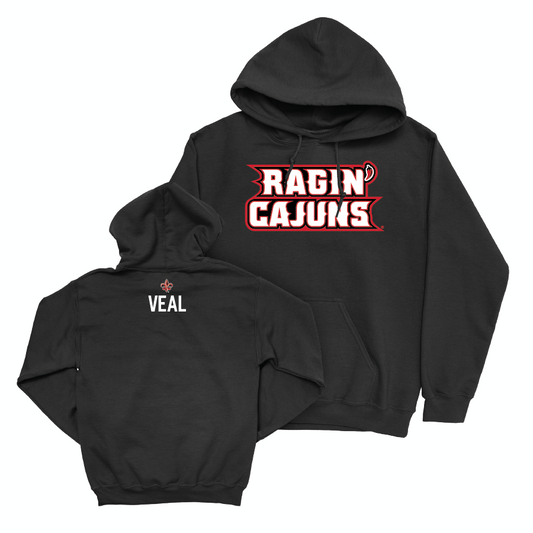 Louisiana Women's Track & Field Black Ragin' Cajuns Hoodie - Alaysha Veal Small