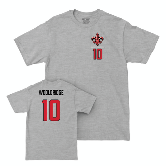 Louisiana Football Sport Grey Logo Tee - Ben Wooldridge Small