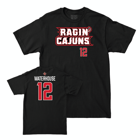 Louisiana Women's Soccer Black Ragin' Cajuns Tee - Hailly Waterhouse Small