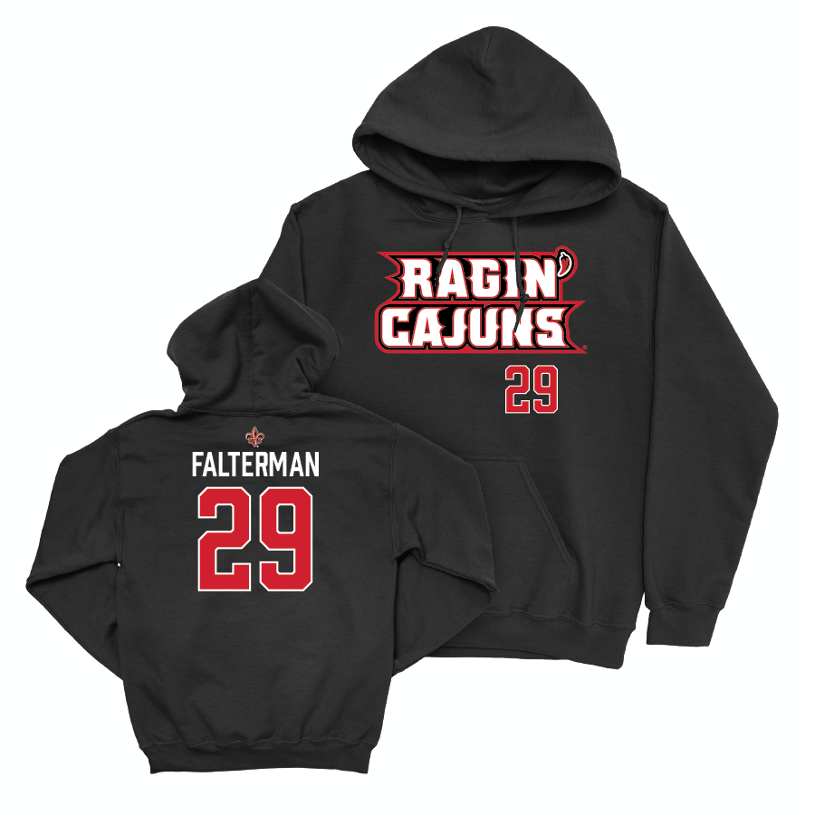 Louisiana Softball Black Ragin' Cajuns Hoodie - Kayla Falterman Small