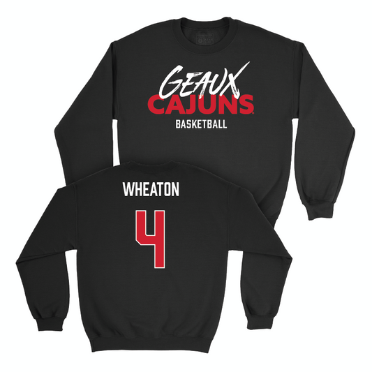 Louisiana Women's Basketball Black Geaux Crew - Lanay Wheaton Small