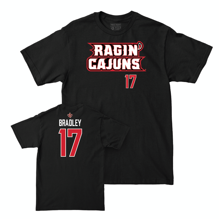 Louisiana Women's Soccer Black Ragin' Cajuns Tee - Megan Bradley Small