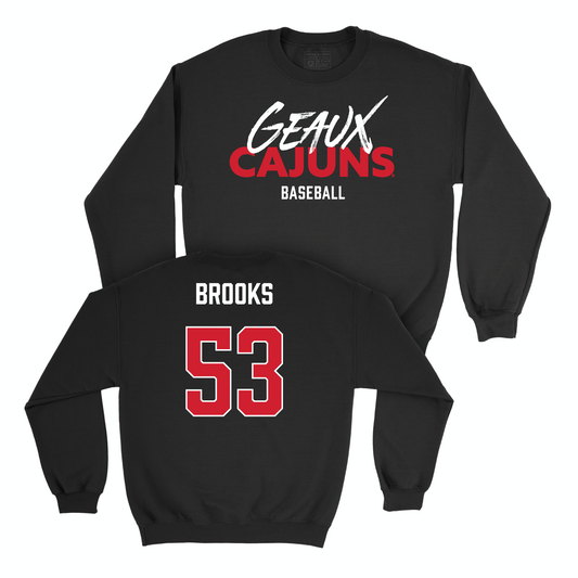 Louisiana Baseball Black Geaux Crew - Murphy Brooks Small