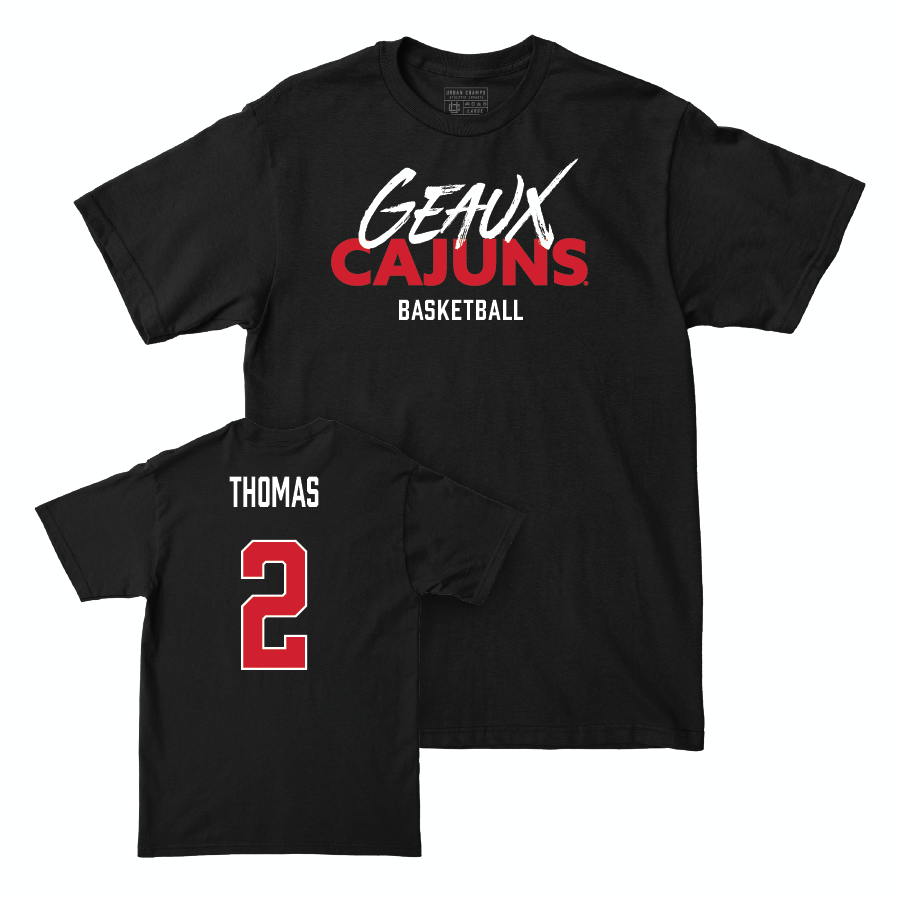 Louisiana Men's Basketball Black Geaux Tee - Michael Thomas Small