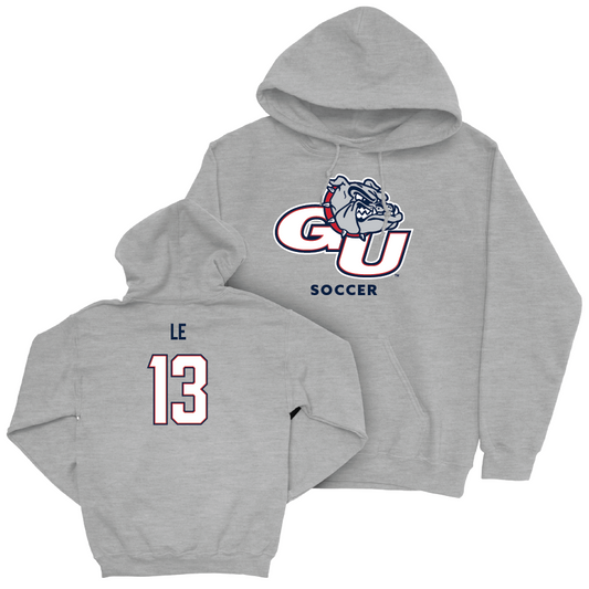 Gonzaga Women's Soccer Sport Grey Classic Hoodie  - Chelsea Le