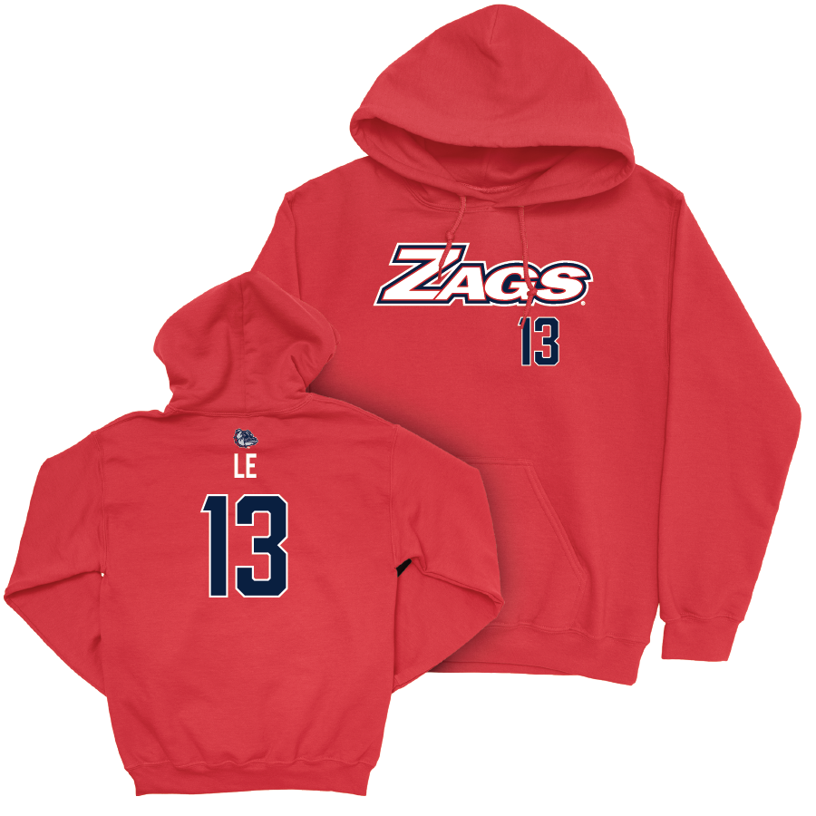 Gonzaga Women's Soccer Red Zags Hoodie  - Chelsea Le