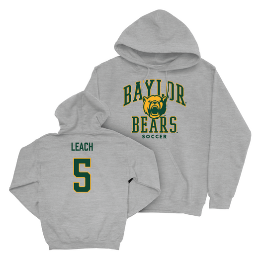 Baylor Women's Soccer Sport Grey Classic Hoodie - Skye Leach