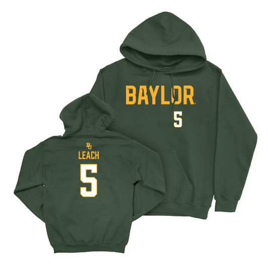 Baylor Women's Soccer Green Wordmark Hoodie - Skye Leach