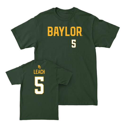 Baylor Women's Soccer Green Wordmark Tee - Skye Leach