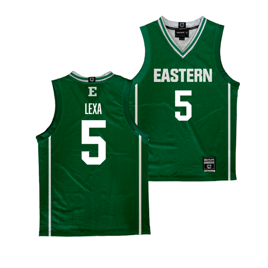 Eastern Michigan Women's Basketball Green Jersey - Athina Lexa | #5