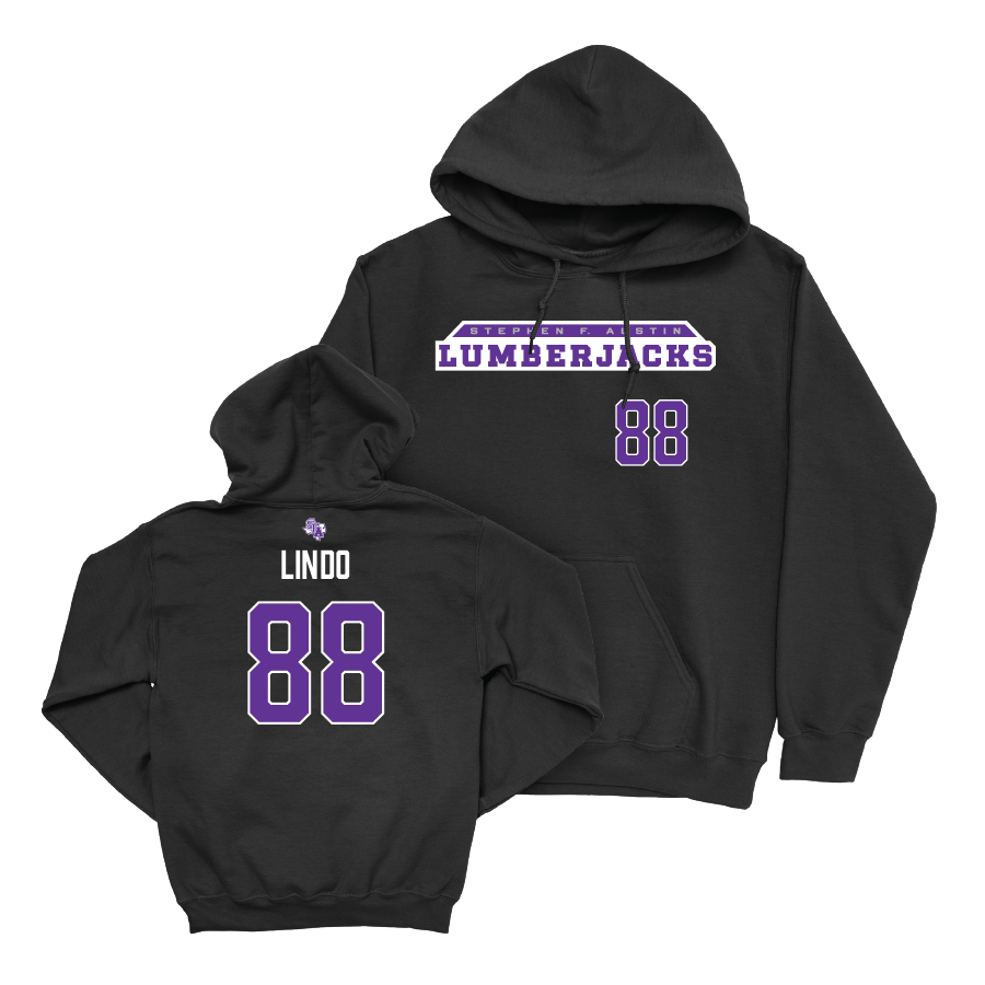 SFA Football Black Lumberjacks Hoodie  - Lavar Lindo