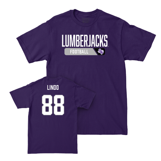 SFA Football Purple Staple Tee  - Lavar Lindo