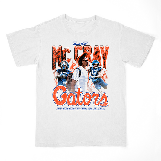 EXCLUSIVE RELEASE: LJ McCray Graphic White Tee