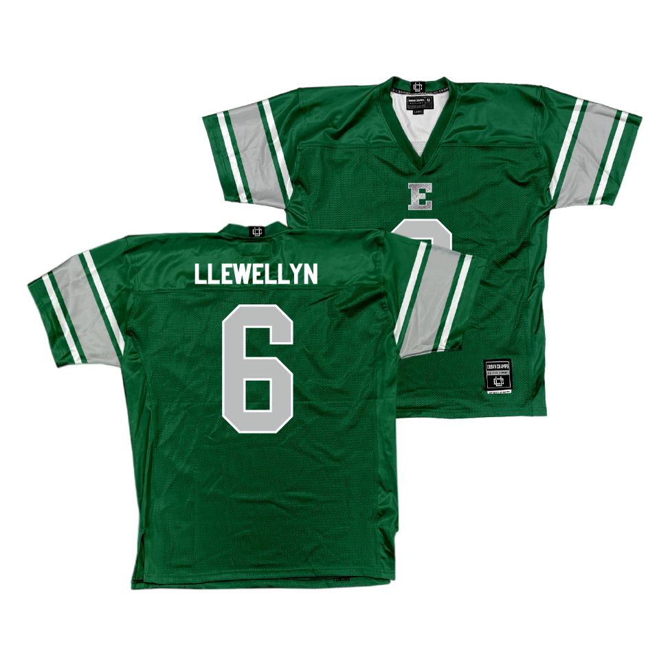 Eastern Michigan Football Green Jersey - Bryce Llewellyn | #6