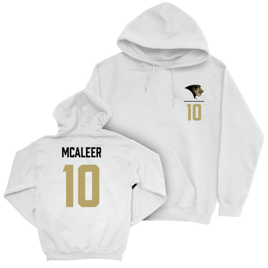 Lindenwood Women's Volleyball White Logo Hoodie - Addy McAleer Small