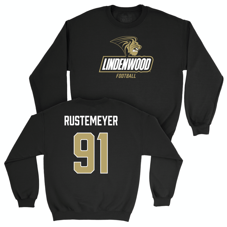 Lindenwood Football Black Legacy Crew - Ashtin Rustemeyer Small