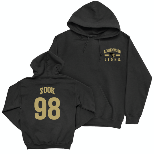 Lindenwood Football Black Victory Hoodie - Andrew Zook Small