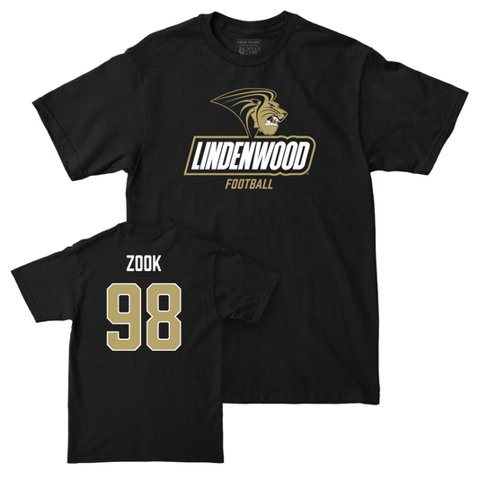 Lindenwood Football Black Legacy Tee - Andrew Zook Small