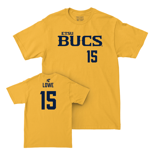 ETSU Women's Volleyball Gold Bucs Tee  - Amanda Lowe