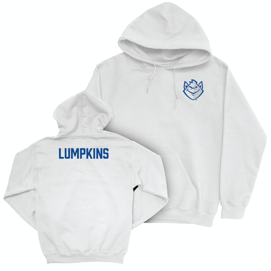 Saint Louis Women's Dance White Logo Hoodie  - Hannah Lumpkins