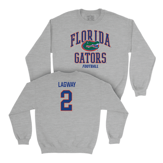 Florida Football Sport Grey Arch Crew - DJ Lagway