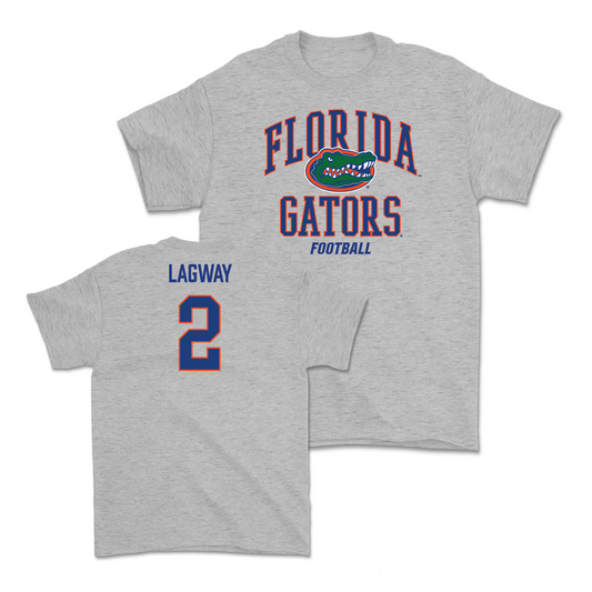 Florida Football Sport Grey Arch Tee - DJ Lagway