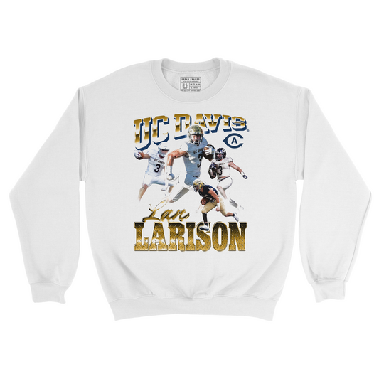 EXCLUSIVE RELEASE: Lan Larison Streetwear White Crew - Comfort Colors