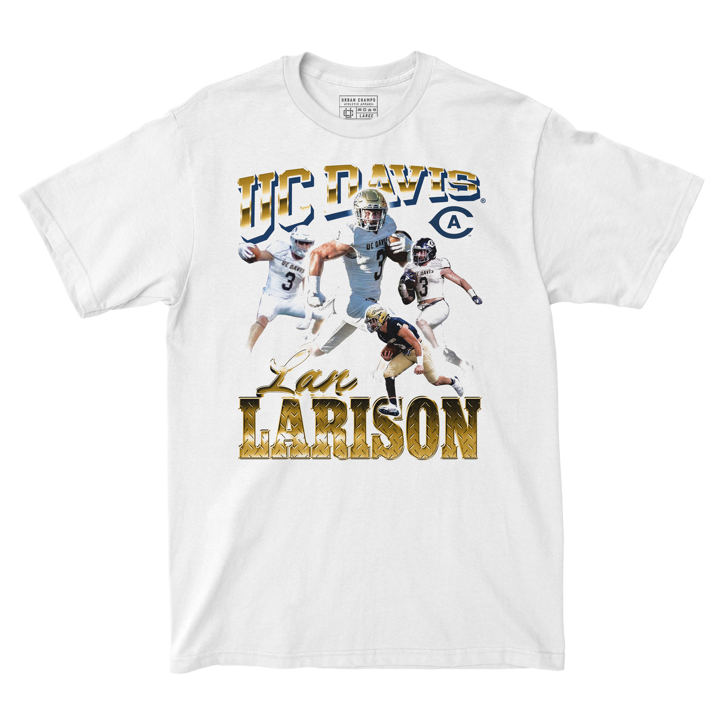 EXCLUSIVE RELEASE: Lan Larison Streetwear White Tee - Comfort Colors