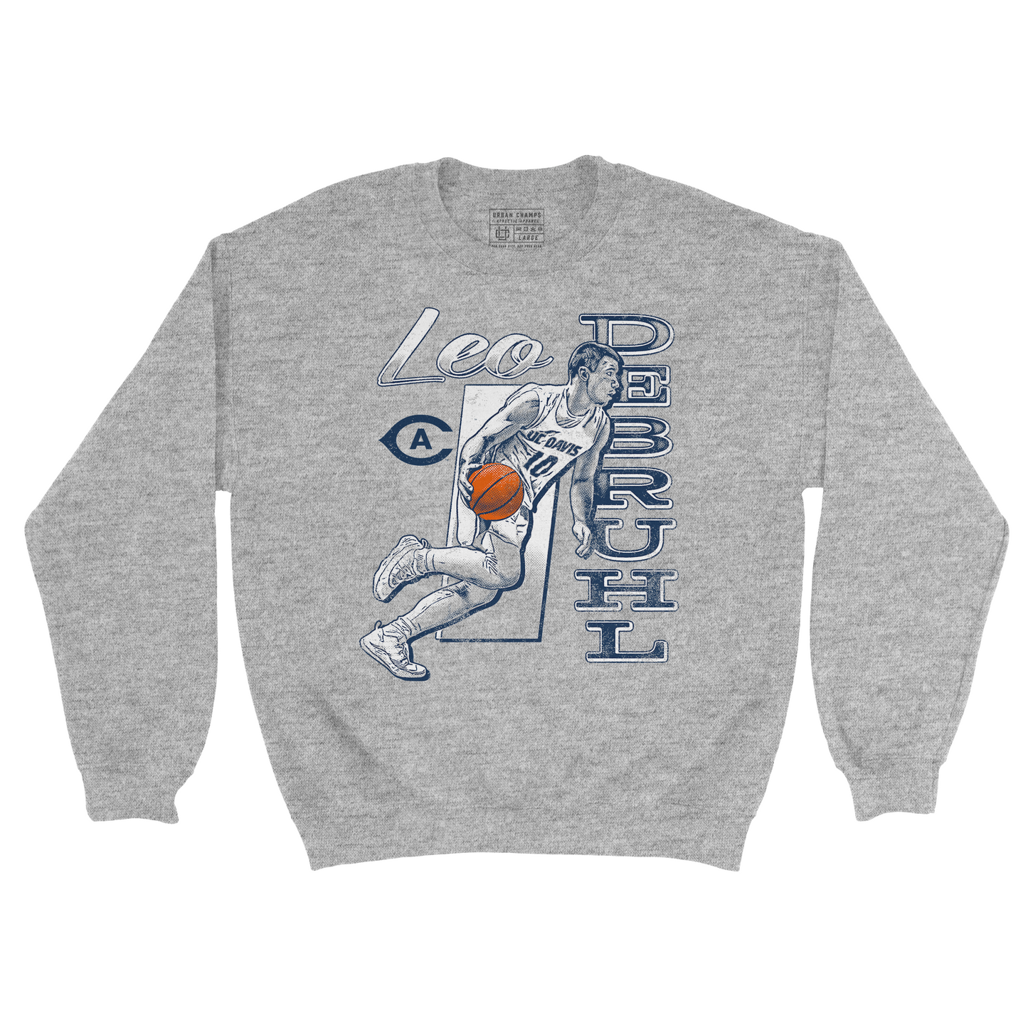 EXCLUSIVE RELEASE: Leo DeBruhl Cartoon Crewneck