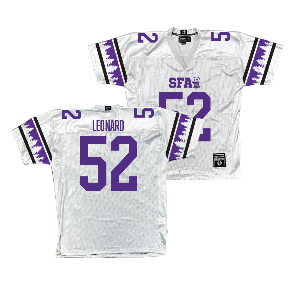 SFA Football White Jersey - Zavier Leonard | #52