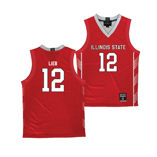 Illinois State Men's Basketball Red Jersey - Brandon Lieb | #12