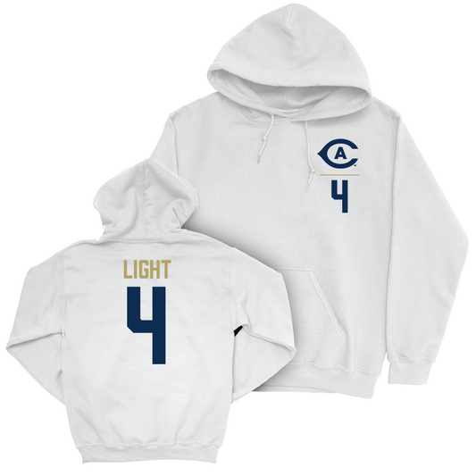 UC Davis Women's Volleyball White Logo Hoodie  - Jade Light