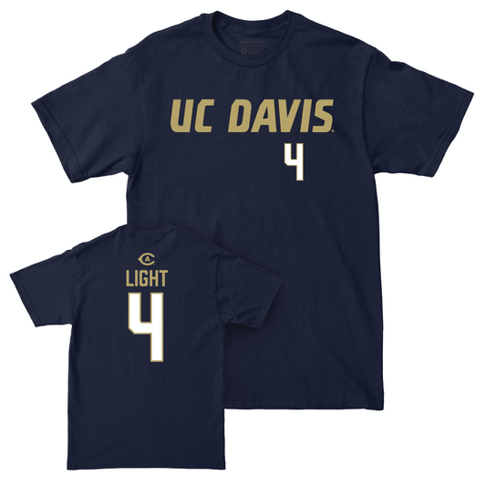 UC Davis Women's Volleyball Navy Sideline Tee  - Jade Light