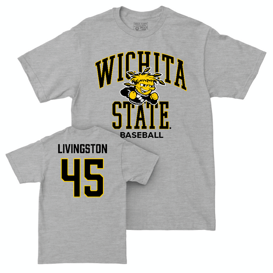 Wichita State Baseball Sport Grey Classic Tee  - Josh Livingston