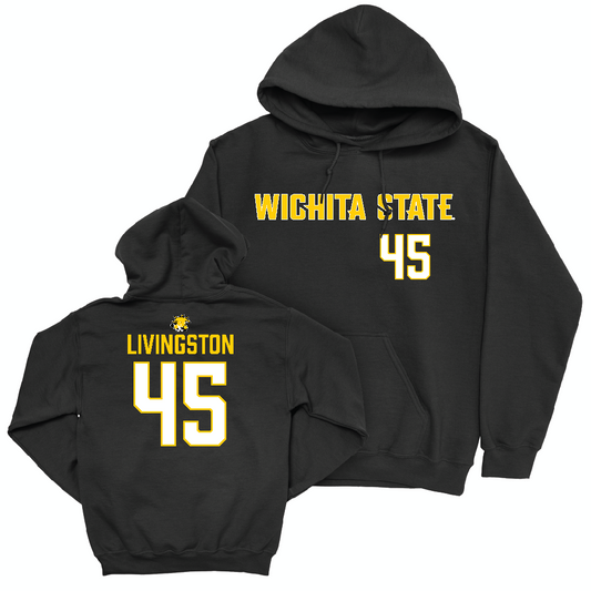 Wichita State Baseball Black Sideline Hoodie  - Josh Livingston