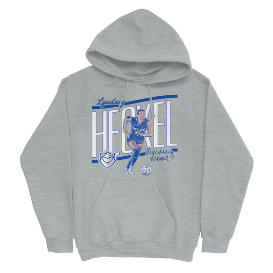 EXCLUSIVE RELEASE - Lyndsey Heckel Illustrated Grey Hoodie