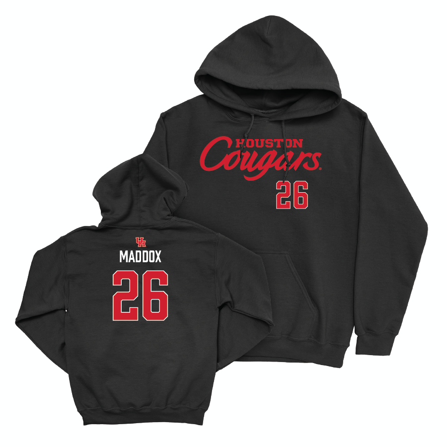 Houston Women's Soccer Black Cougars Hoodie   - Cameryn Maddox