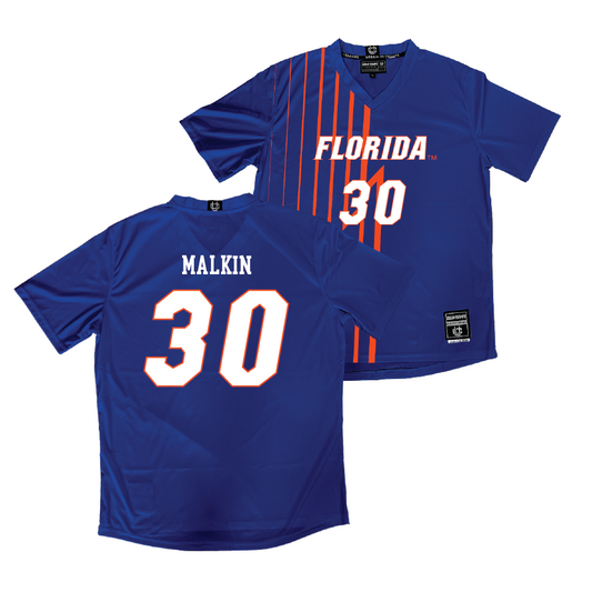 Florida Women's Soccer Royal Jersey - Amelia Malkin