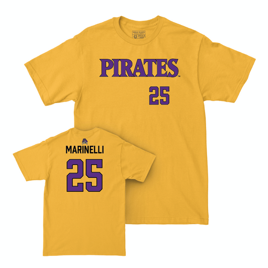 East Carolina Women's Volleyball Gold Pirates Tee  - Isabella Marinelli