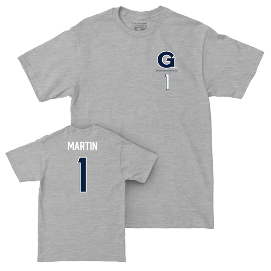 Georgetown Women's Soccer Sport Grey Logo Tee - Cara Martin