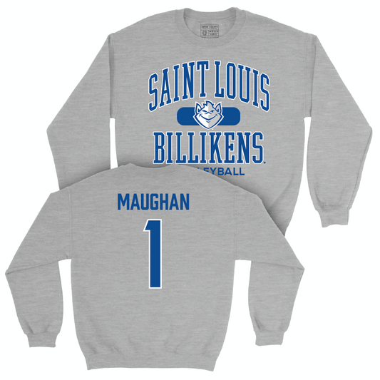 Saint Louis Women's Volleyball Sport Grey Classic Crew  - Chloe Maughan