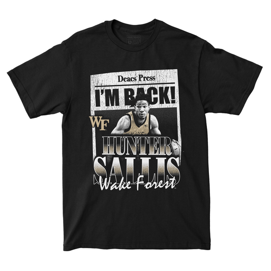 EXCLUSIVE RELEASE: Hunter Sallis - I'm Back Tee