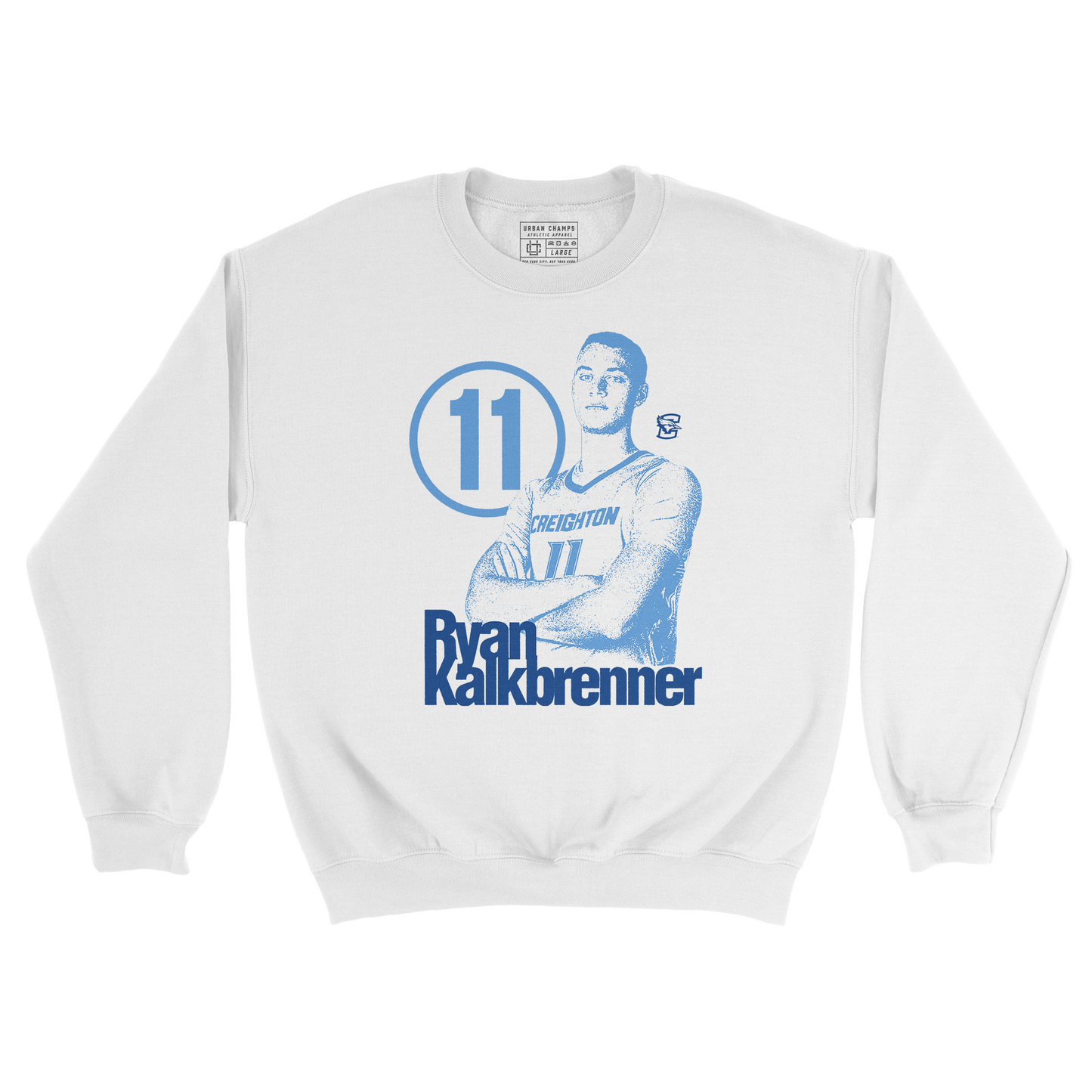 EXCLUSIVE RELEASE: Ryan Kalkbrenner Cartoon Crewneck