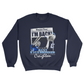 EXCLUSIVE RELEASE: "I'M BACK" Ryan Kalkbrenner Navy Crewneck