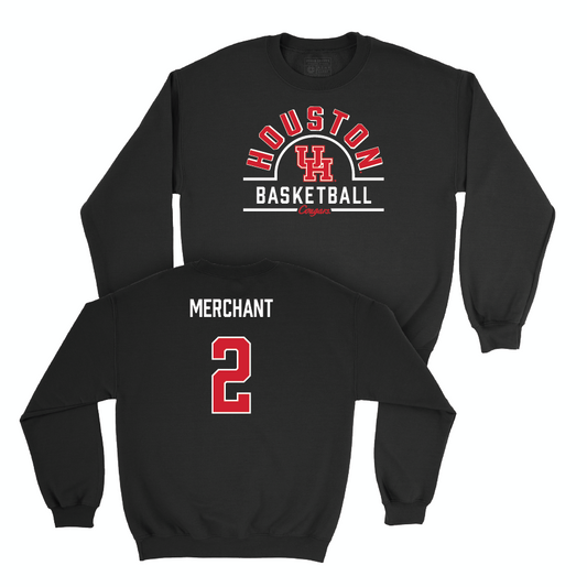 Houston Women's Basketball Black Arch Crew  - Kierra Merchant