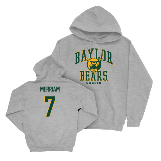 Baylor Women's Soccer Sport Grey Classic Hoodie - Adriana Merriam